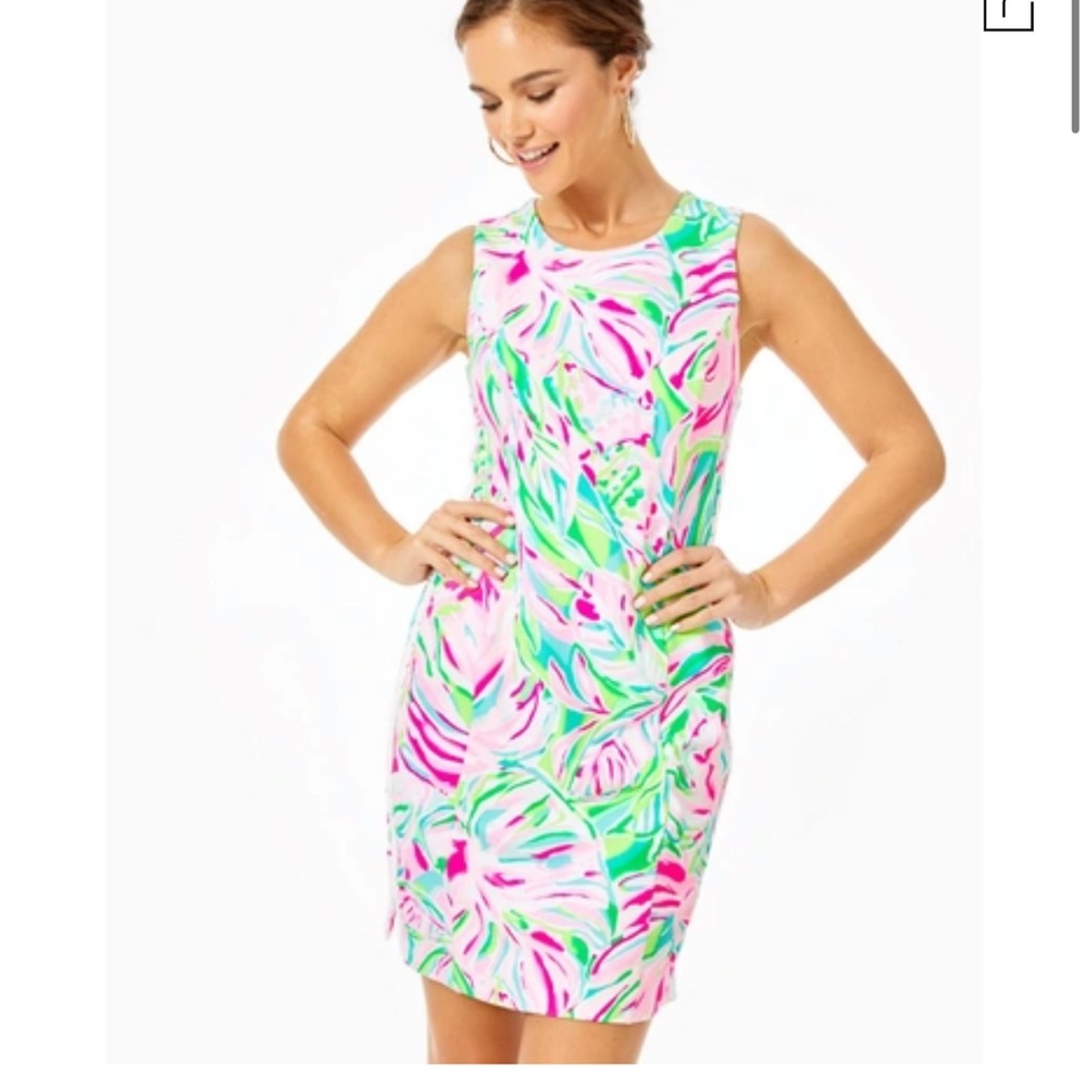 Mila Knit Shift Dress in Croc My World - Lilly Pulitzer